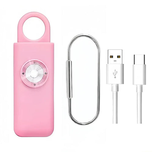 Personal Safety Alarm – 130dB Siren & LED Light for Women’s Self-Defense
