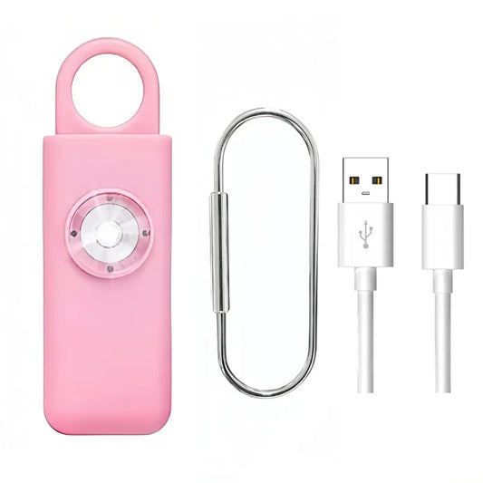 Personal Safety Alarm – 130dB Siren & LED Light for Women’s Self-Defense