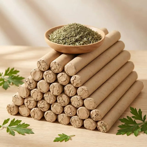 Natural Mugwort Mosquito Repellent Sticks for Patio, BBQ & Outdoor Gatherings