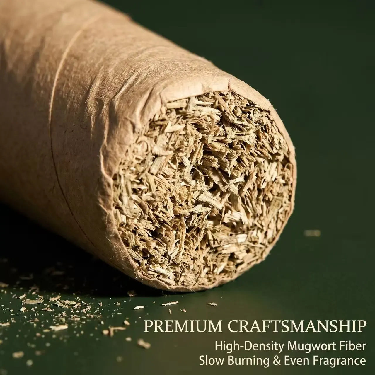 Natural Mugwort Mosquito Repellent Sticks for Patio, BBQ & Outdoor Gatherings