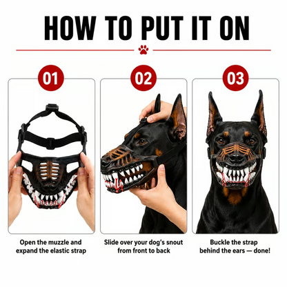 Bloody Fang Hell Hound Monster Muzzle
