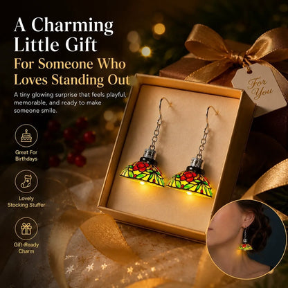 Tiny Glowing Lampshade Earrings That Turn Heads Everywhere