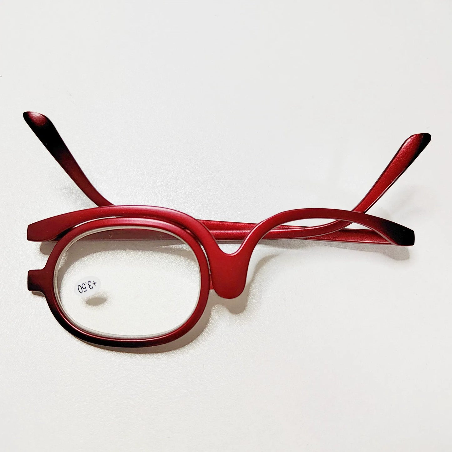 Apply Eye Makeup Clearly — Magnifying Flip Lens Makeup Glasses