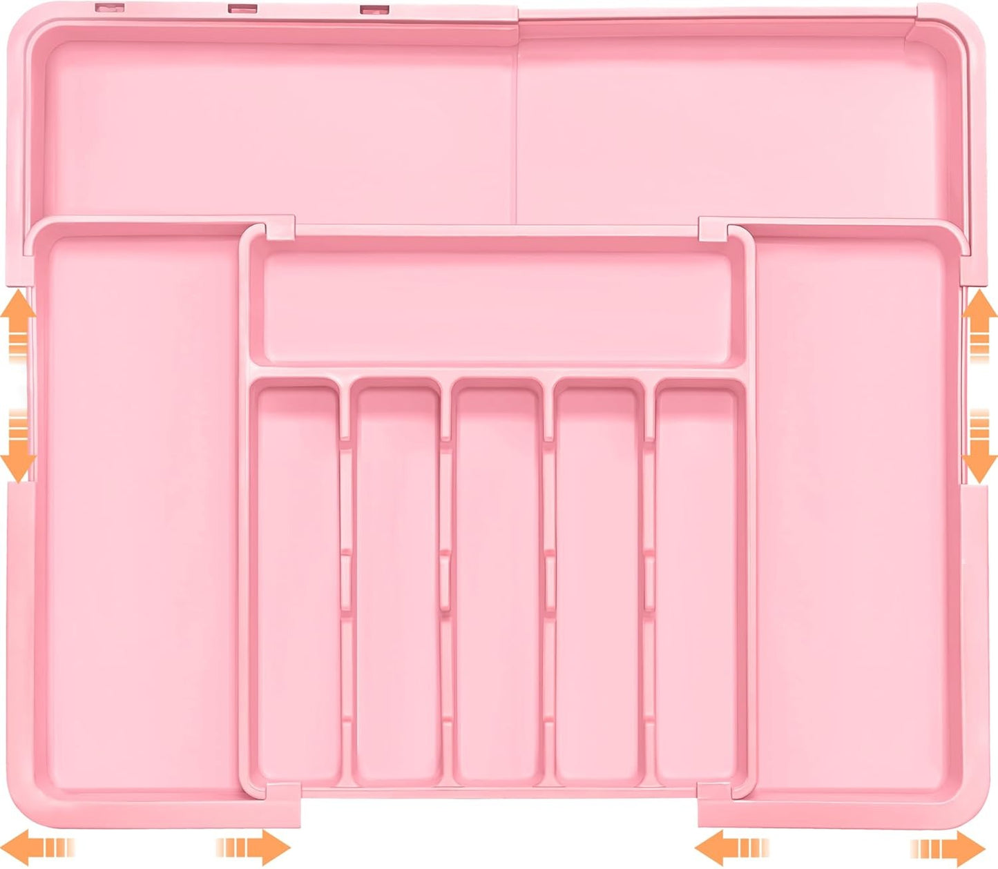3-Way Expandable Cutlery &amp; Knife Organizer
