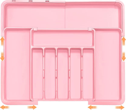 3-Way Expandable Cutlery &amp; Knife Organizer