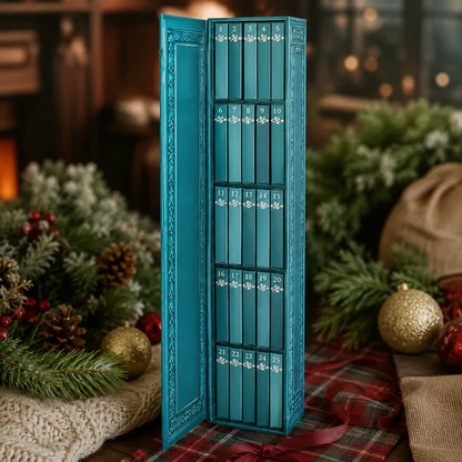 25-Day Mini Book Ornament Advent Calendar