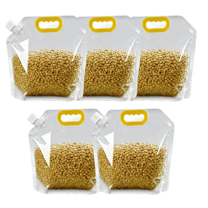 Reusable Airtight Food Storage Bags – Space-Saving Pantry Organizer