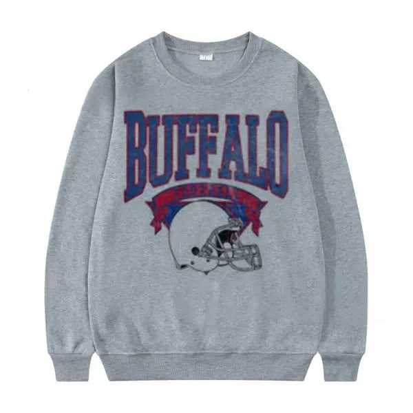 Vintage U.S. City Graphic Oversized Sweatshirt