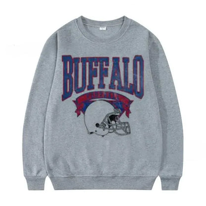 Vintage U.S. City Graphic Oversized Sweatshirt