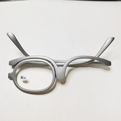 Apply Eye Makeup Clearly — Magnifying Flip Lens Makeup Glasses
