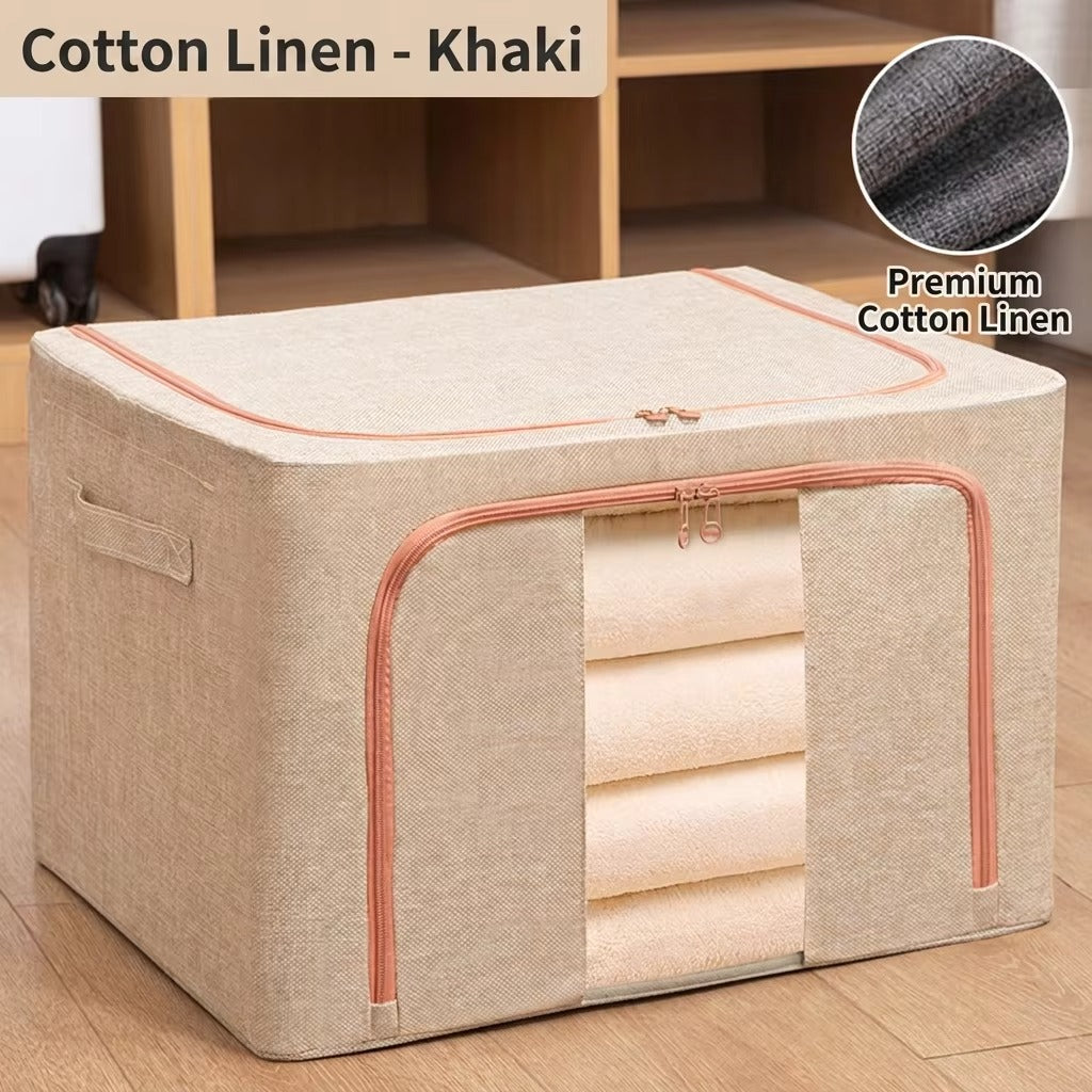 🏠Home Organizer Foldable Storage Box /Clothes Organizer/Stackable Storage Box 24L/66L/100L🏠