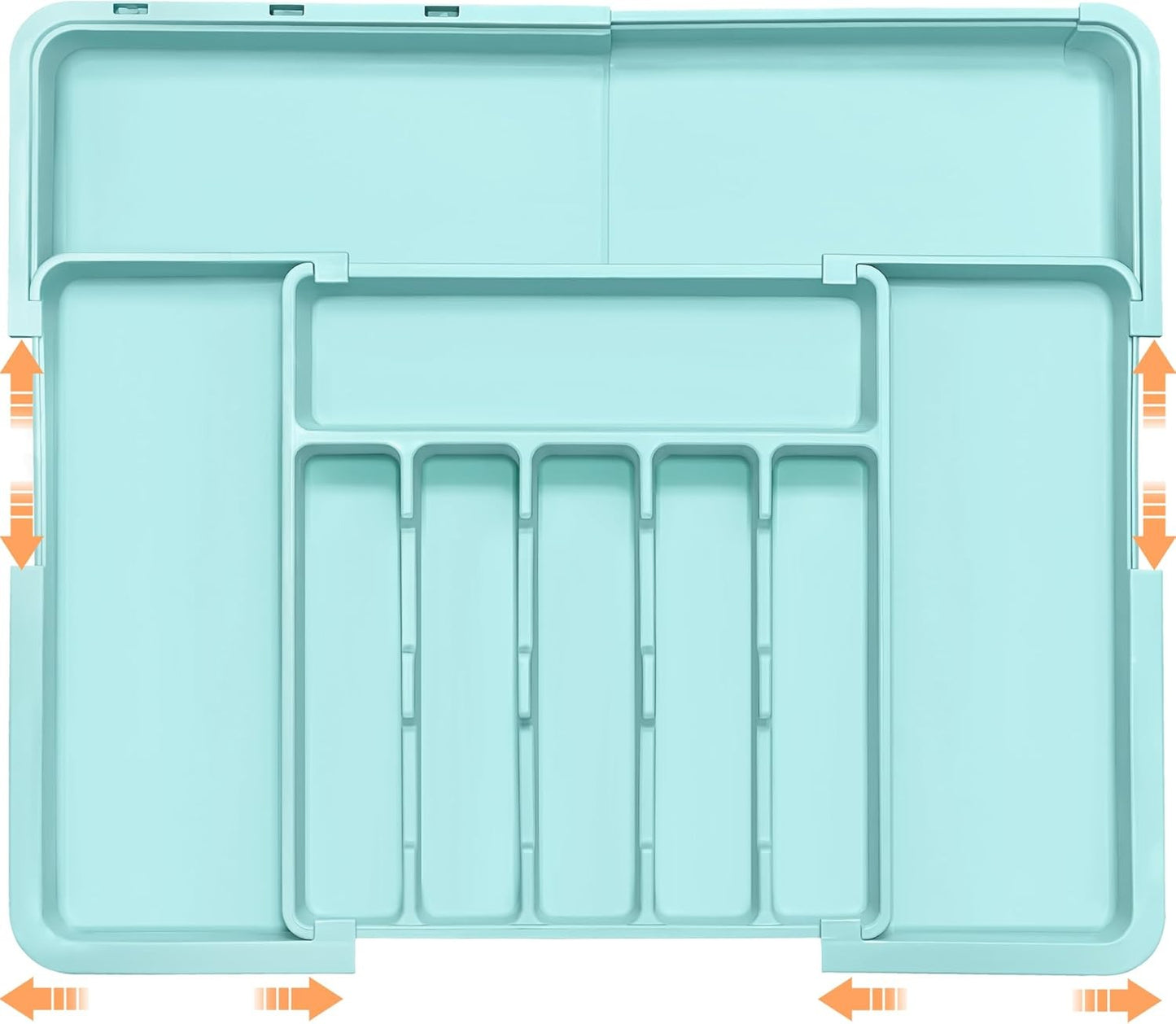3-Way Expandable Cutlery &amp; Knife Organizer