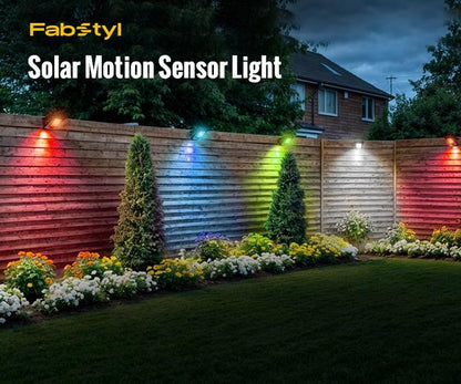 Solar Clip-On Motion Sensor Light – 45 LED Waterproof Outdoor Security Lamp with 4 Lighting Modes