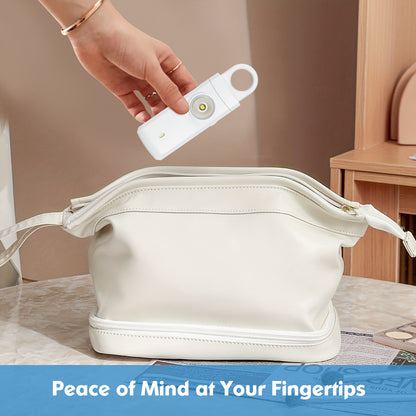 Personal Safety Alarm – 130dB Siren & LED Light for Women’s Self-Defense