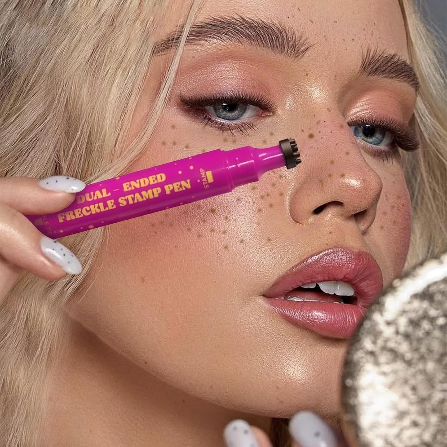 Faux Freckles Made Easy: The Ultimate Anti-Aging Makeup Secret