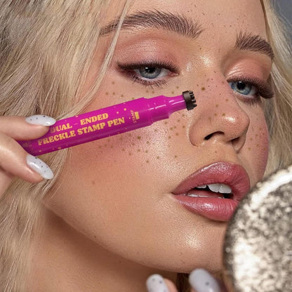 Faux Freckles Made Easy: The Ultimate Anti-Aging Makeup Secret