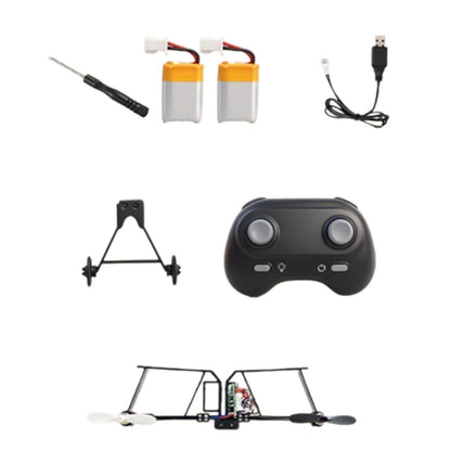 Rc Paper Airplane Motor Kit DIY Model Airplanes Launcher Construction Set