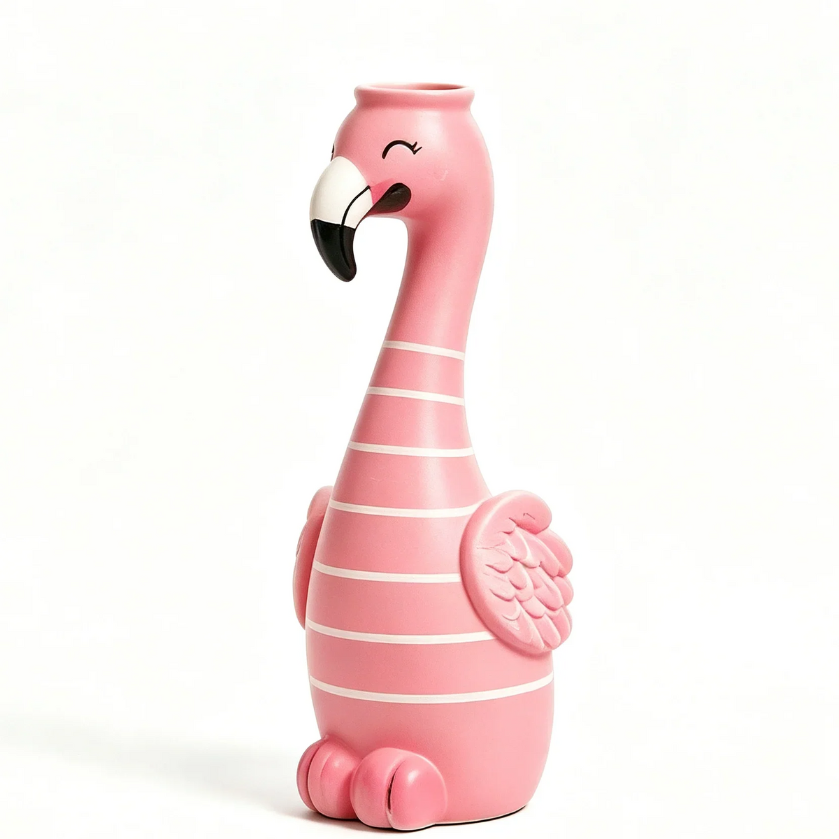 Cute Flamingo Decorative Resin Vase