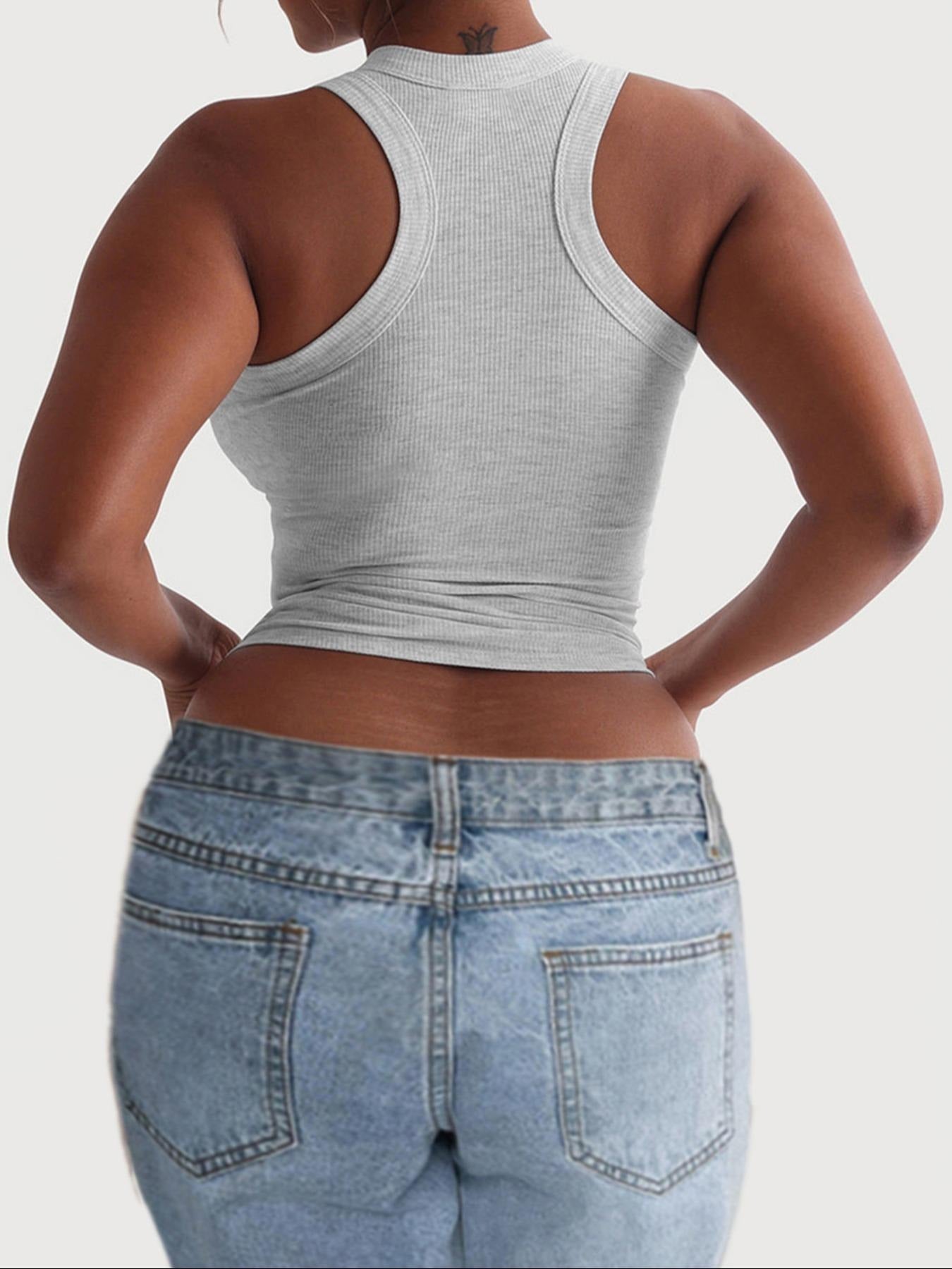 Ultra-Comfort Sleeveless Knit Tank | Flattering Slim-Fit Everyday Vest