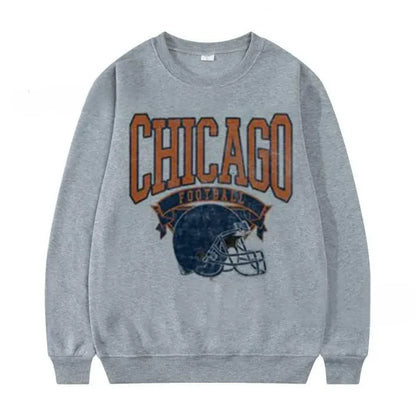 Vintage U.S. City Graphic Oversized Sweatshirt