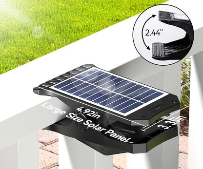 Solar Clip-On Motion Sensor Light – 45 LED Waterproof Outdoor Security Lamp with 4 Lighting Modes