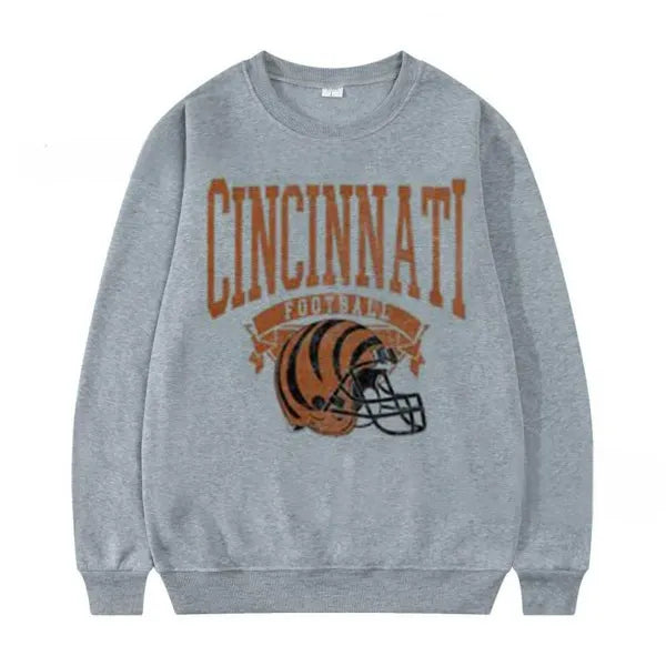 Vintage U.S. City Graphic Oversized Sweatshirt
