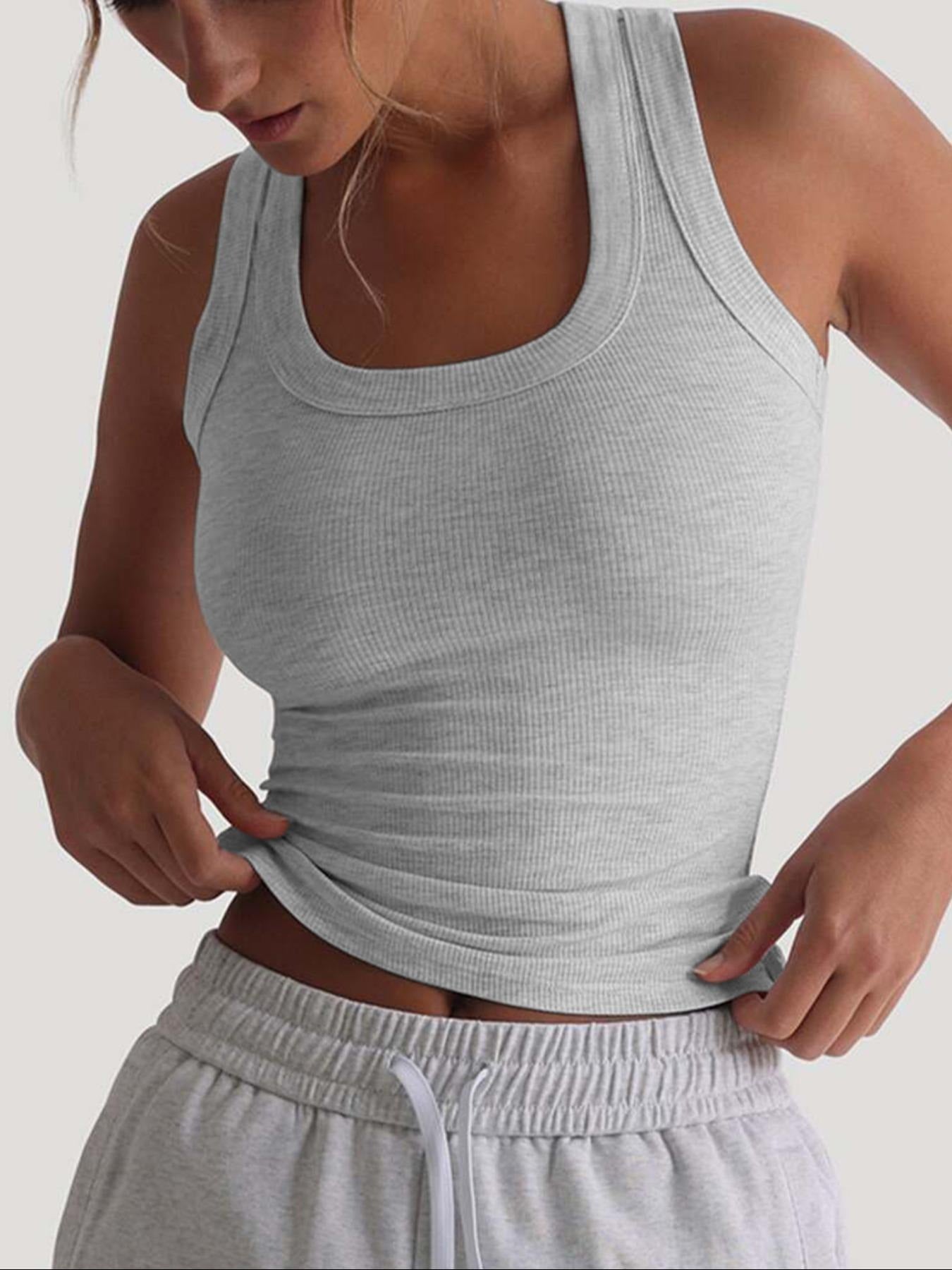 Ultra-Comfort Sleeveless Knit Tank | Flattering Slim-Fit Everyday Vest