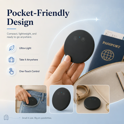 Wearable 108-Language Two-Way Voice Translator with AI Language Tutor