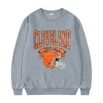 Vintage U.S. City Graphic Oversized Sweatshirt