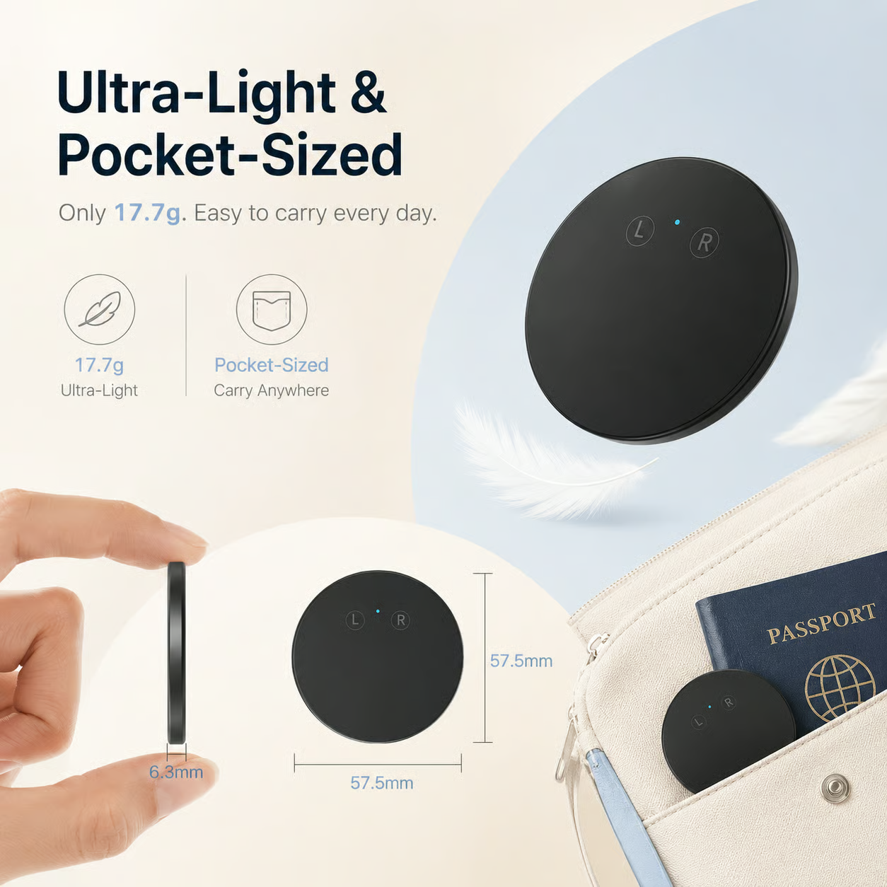 Wearable 108-Language Two-Way Voice Translator with AI Language Tutor