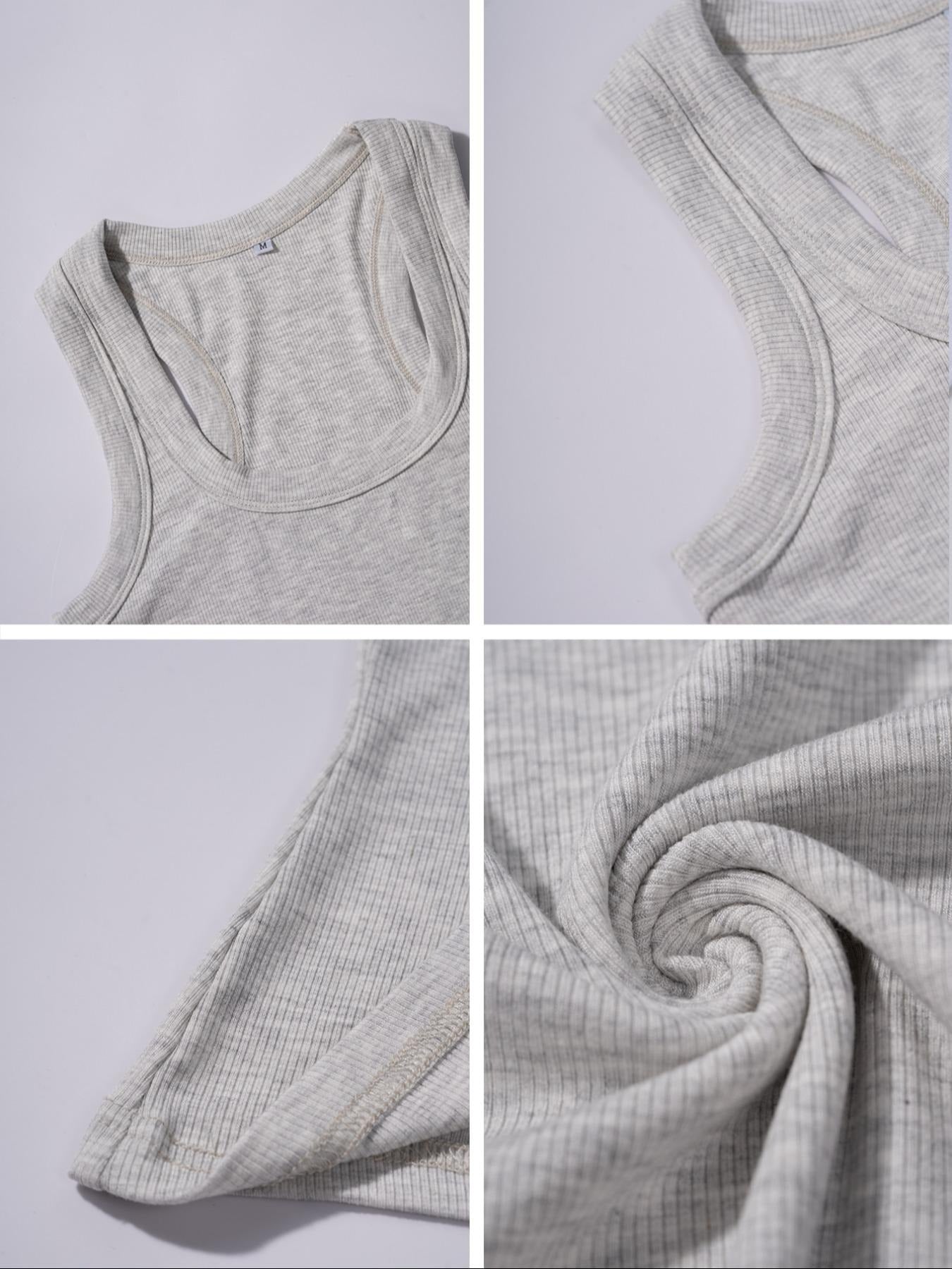Ultra-Comfort Sleeveless Knit Tank | Flattering Slim-Fit Everyday Vest