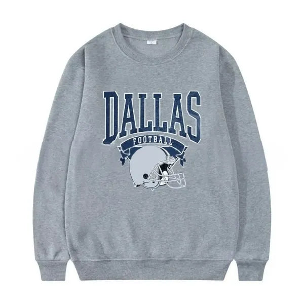 Vintage U.S. City Graphic Oversized Sweatshirt