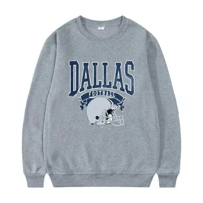Vintage U.S. City Graphic Oversized Sweatshirt