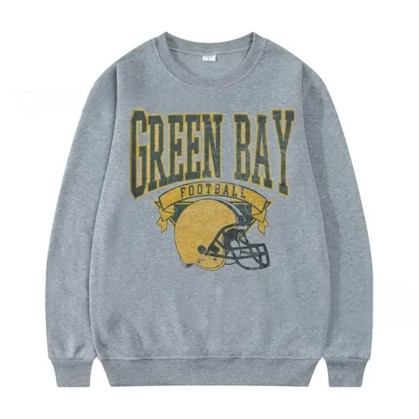 Vintage U.S. City Graphic Oversized Sweatshirt