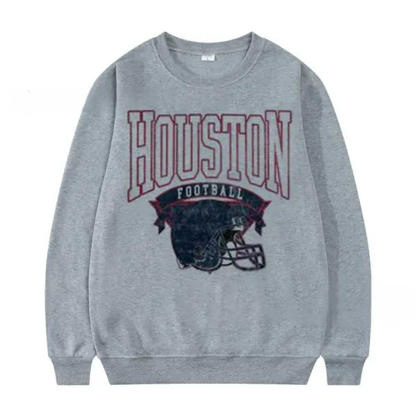 Vintage U.S. City Graphic Oversized Sweatshirt