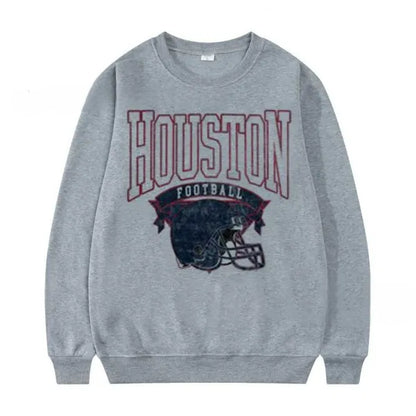 Vintage U.S. City Graphic Oversized Sweatshirt