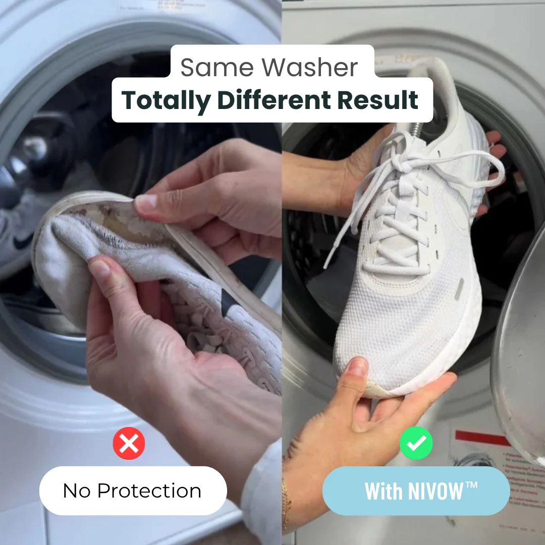 360° Chenille Sneaker Wash Bag — Stop Washing Machine Damage & Shoe Warping