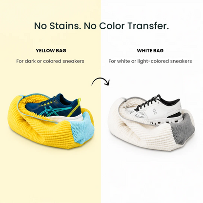 360° Chenille Sneaker Wash Bag — Stop Washing Machine Damage & Shoe Warping