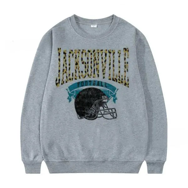 Vintage U.S. City Graphic Oversized Sweatshirt
