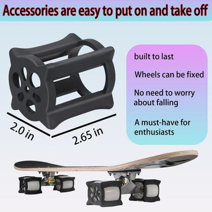 Master Skate Tricks 2x Faster Without Falling – Universal Wheel Safety Stops