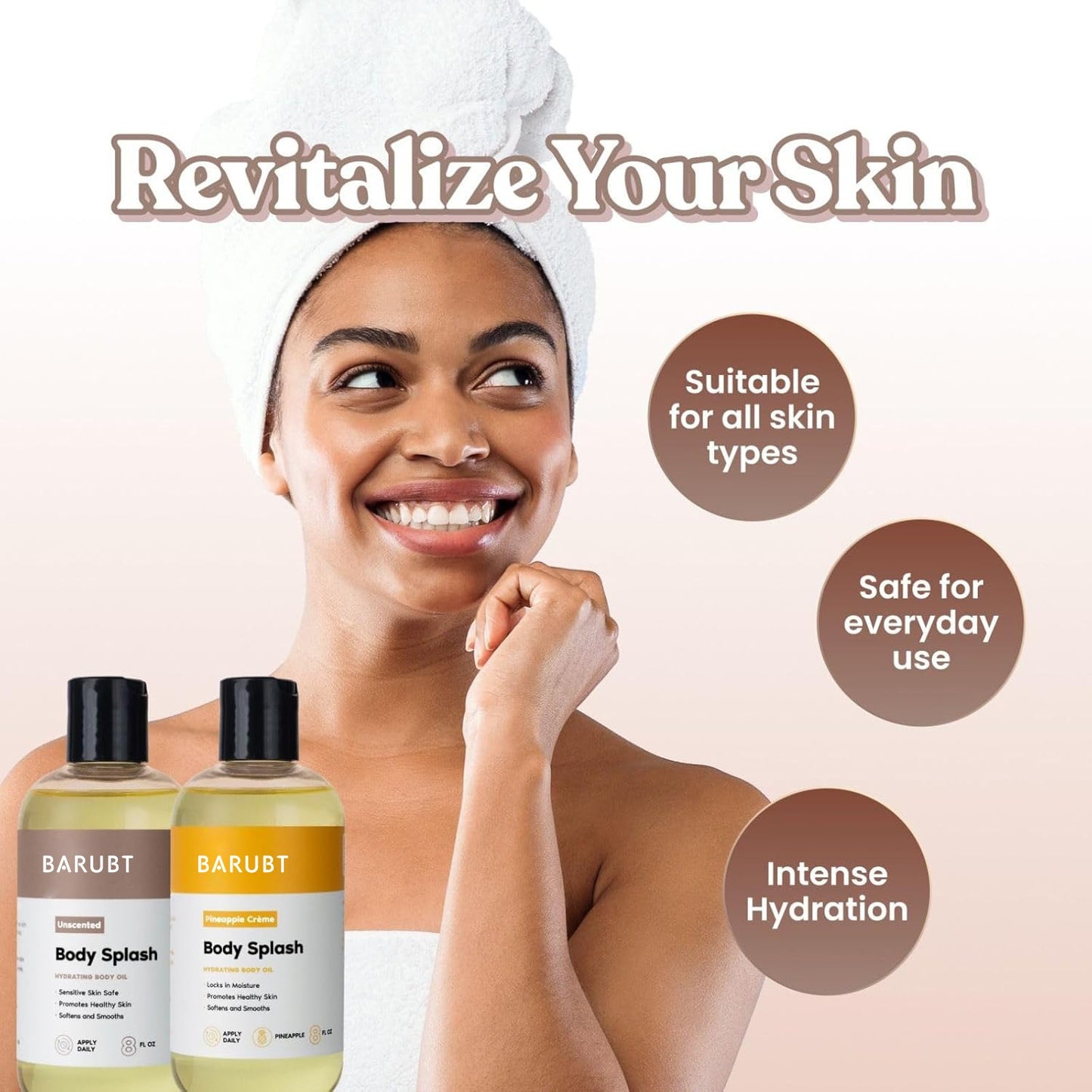 Deep Moisture Body Oil for Dry, Mature Skin — Soft, Glowing & Never Greasy