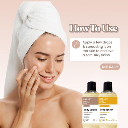 Deep Moisture Body Oil for Dry, Mature Skin — Soft, Glowing & Never Greasy