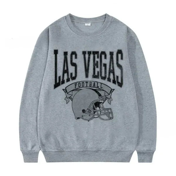 Vintage U.S. City Graphic Oversized Sweatshirt