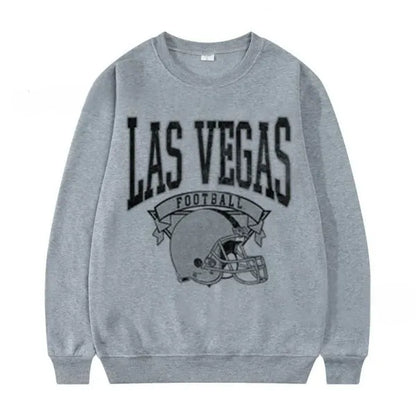 Vintage U.S. City Graphic Oversized Sweatshirt