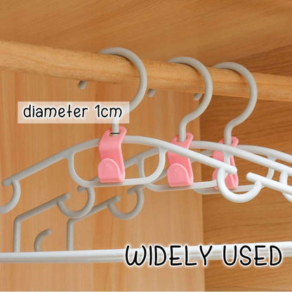 Space-Saving Hanger Connector Hooks — Organize More Clothes in Less Closet Space