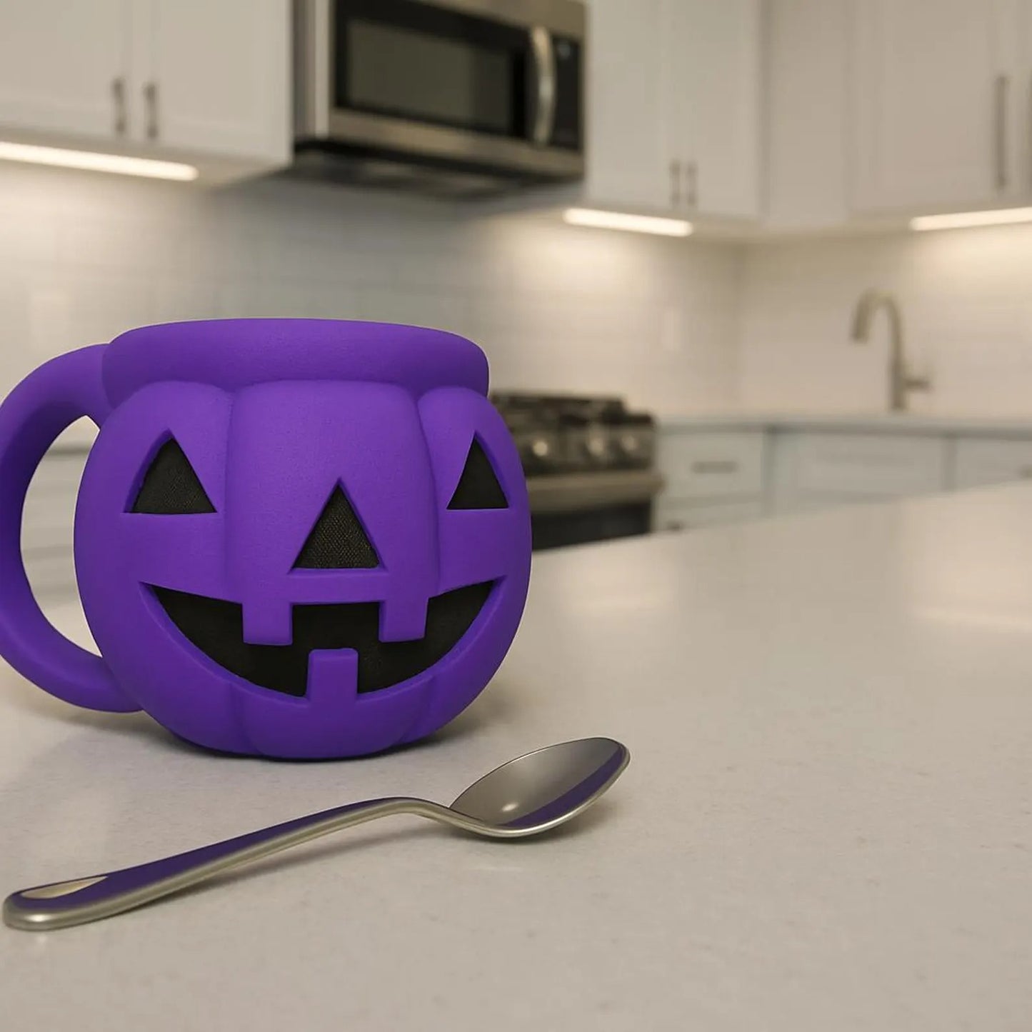 Pumpkin Ice Cream Pint Holder — Keep Hands Warm & Ice Cream Cold