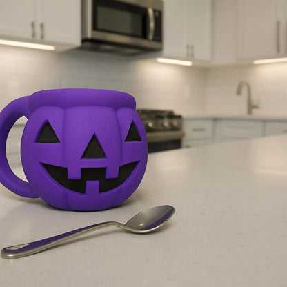 Pumpkin Ice Cream Pint Holder — Keep Hands Warm & Ice Cream Cold