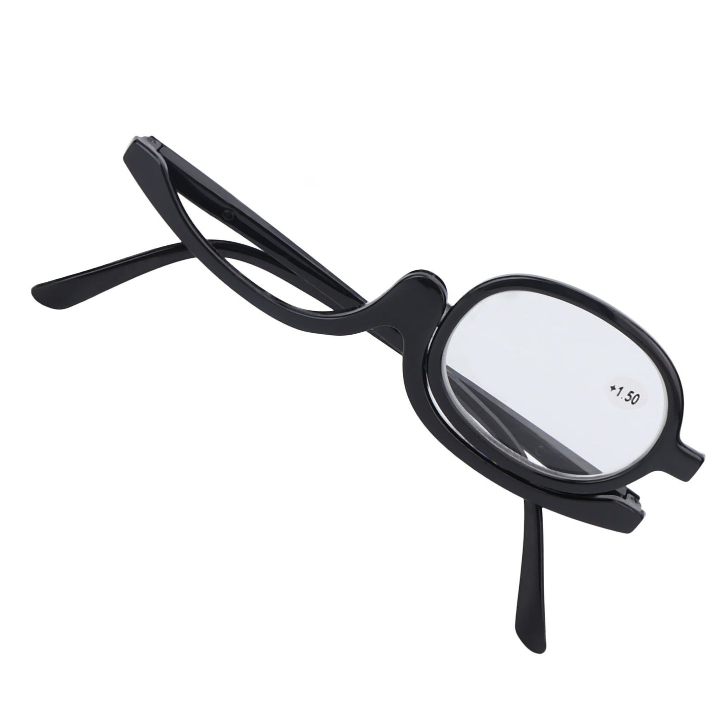 Apply Eye Makeup Clearly — Magnifying Flip Lens Makeup Glasses