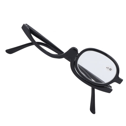 Apply Eye Makeup Clearly — Magnifying Flip Lens Makeup Glasses