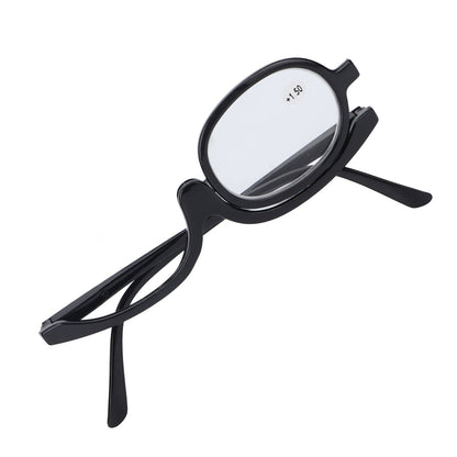 Apply Eye Makeup Clearly — Magnifying Flip Lens Makeup Glasses